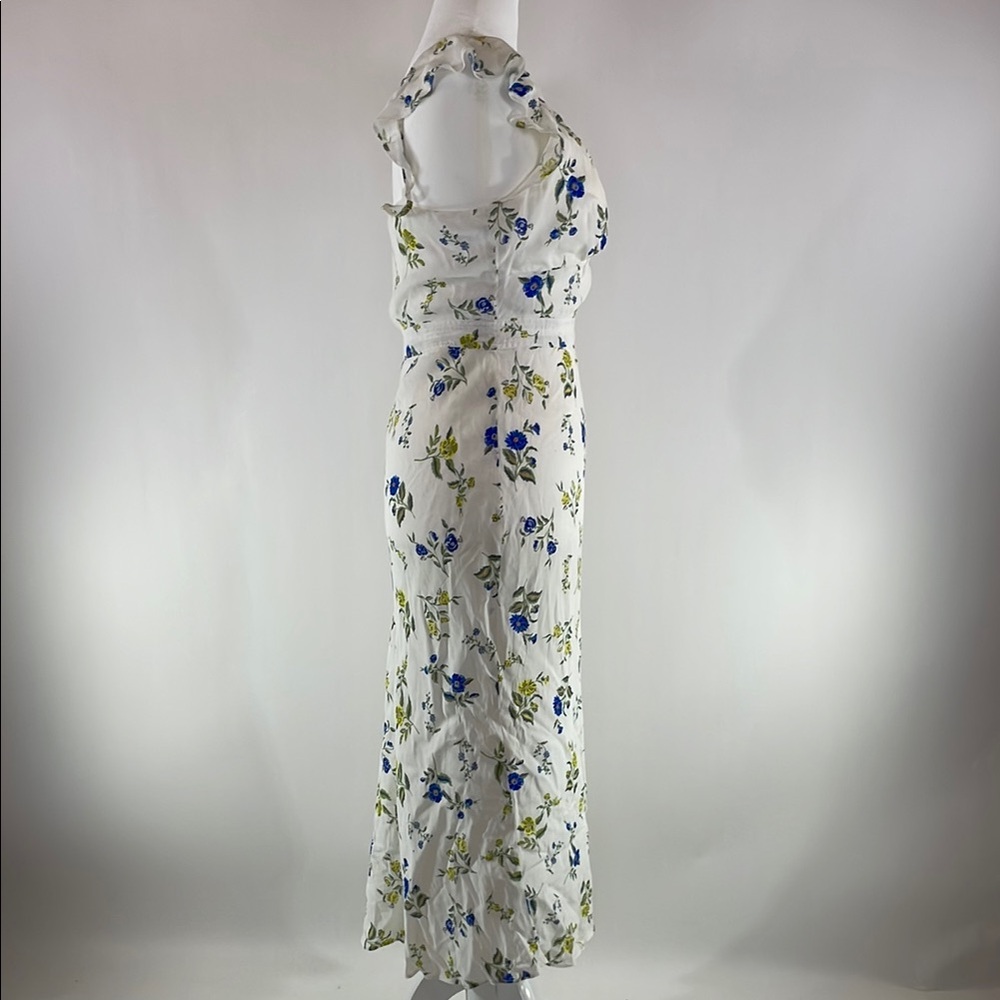 Jason Wu Floral Ruffle Midi Dress, 12 - Picture 12 of 17